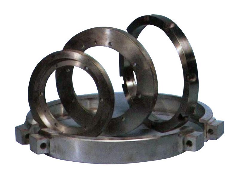 Centring rings dies, cover centring rings, Die collars for blockage