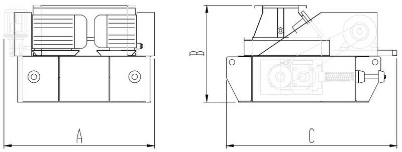 sbriciolatore dimensioni